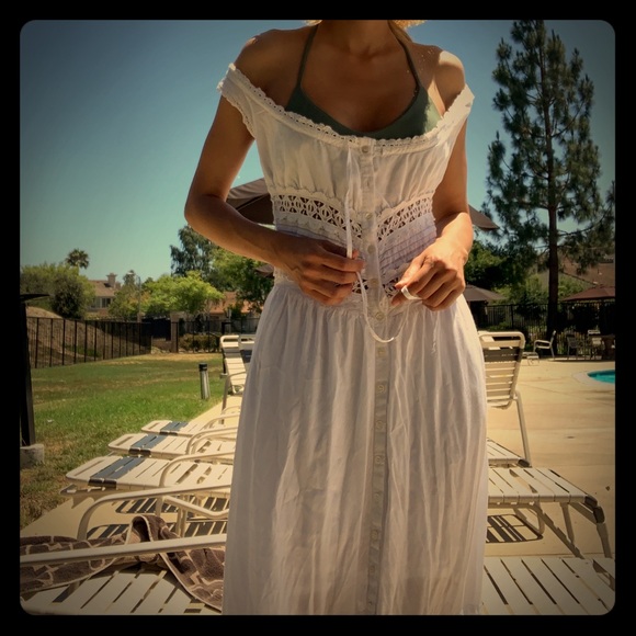 White dreamcatcher dress - Picture 2 of 8